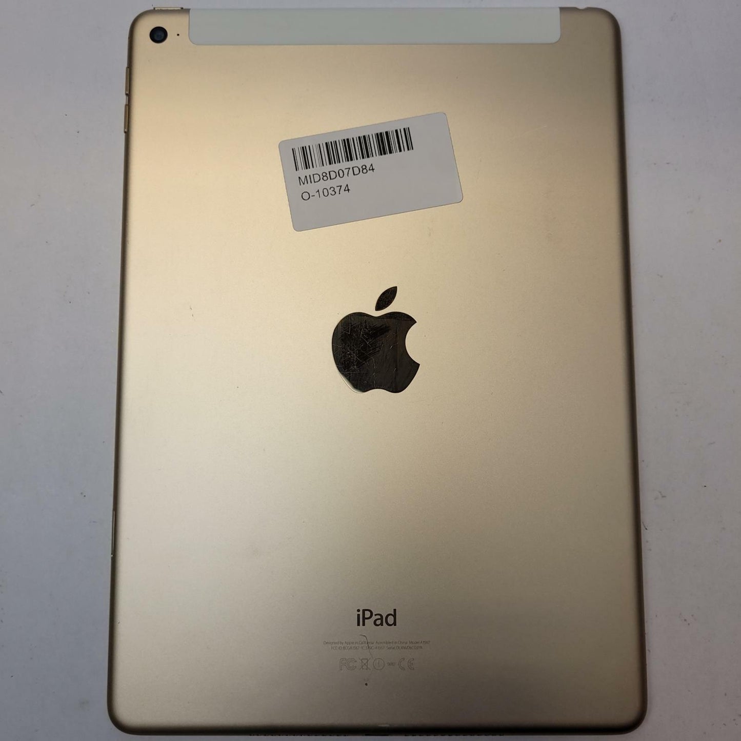 APPLE IPAD AIR 2 MH2H2LL/A 128GB WiFi + Cellular Tablet Gold | Grade C