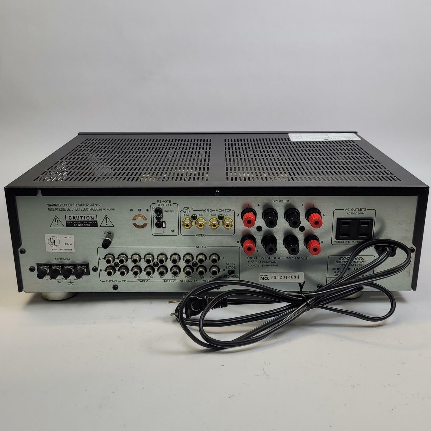 ONKYO TX-860 Quartz Synthesized Stereo Phono Receiver | Grade B