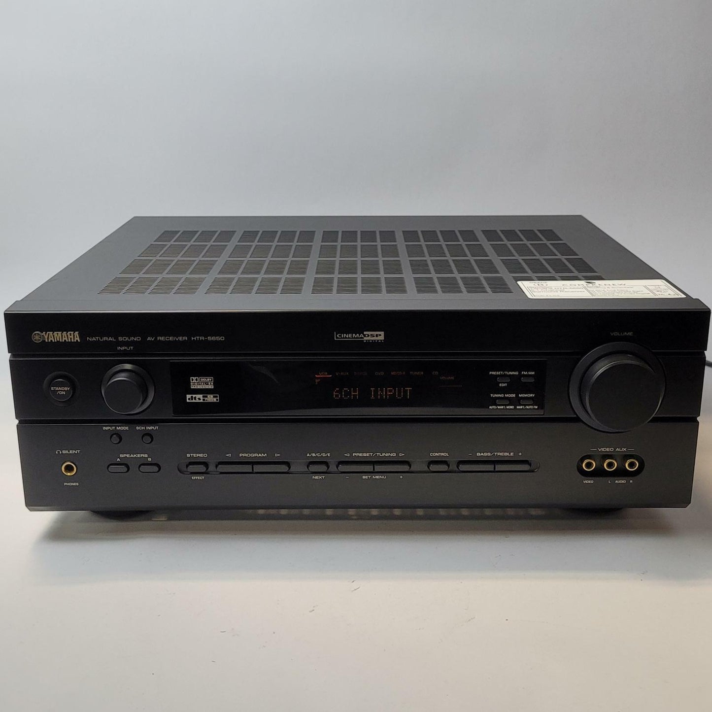 YAMAHA HTR-5650 6.1 Channel Surround Receiver | Grade B