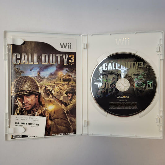Nintendo Wii Game: Call of Duty III | Grade A