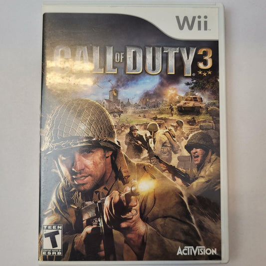 Nintendo Wii Game: Call of Duty III | Grade A
