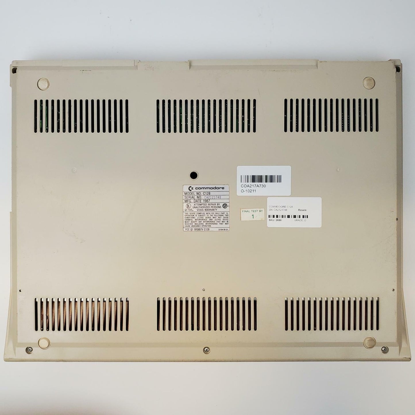 Commodore C128 Personal Computer | Grade D