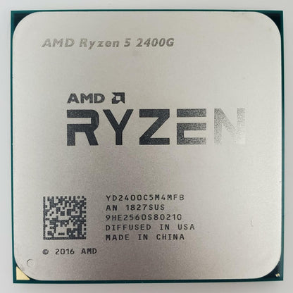 AMD Ryzen 5 2400G 3.60GHz Processor | Grade A