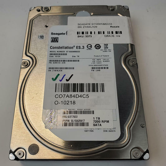 Seagate ST1000NM0033 1TB 3.5" SATA Internal HDD | Grade A
