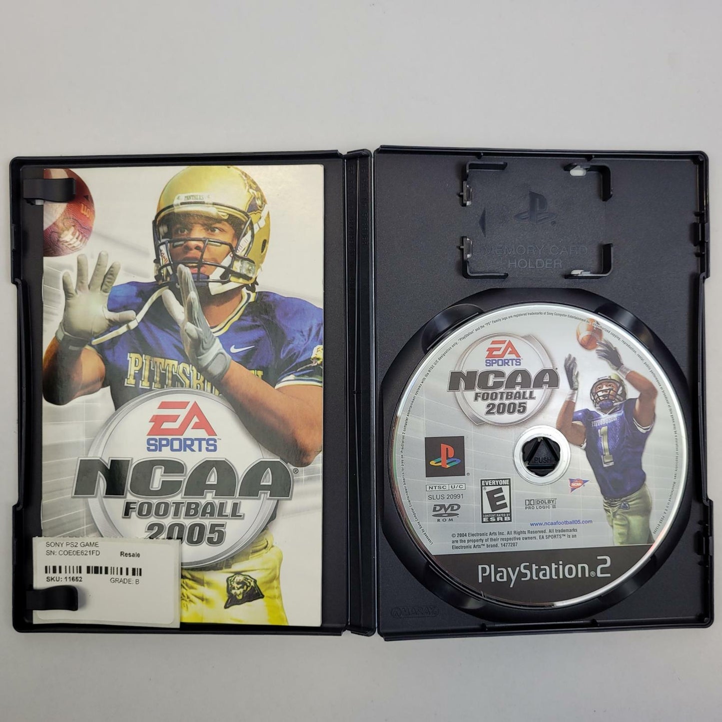 PlayStation 2 Game: NCAA Football 2005 | Grade B