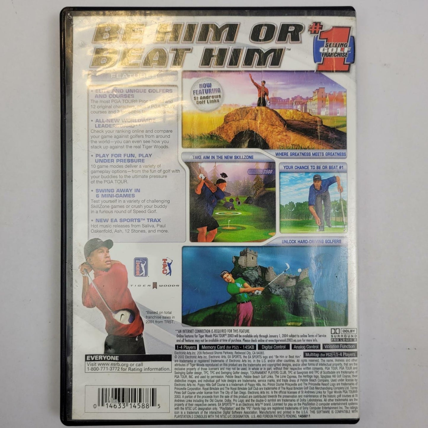 PlayStation 2: Tiger Woods PGA Tour 2003 | Grade B