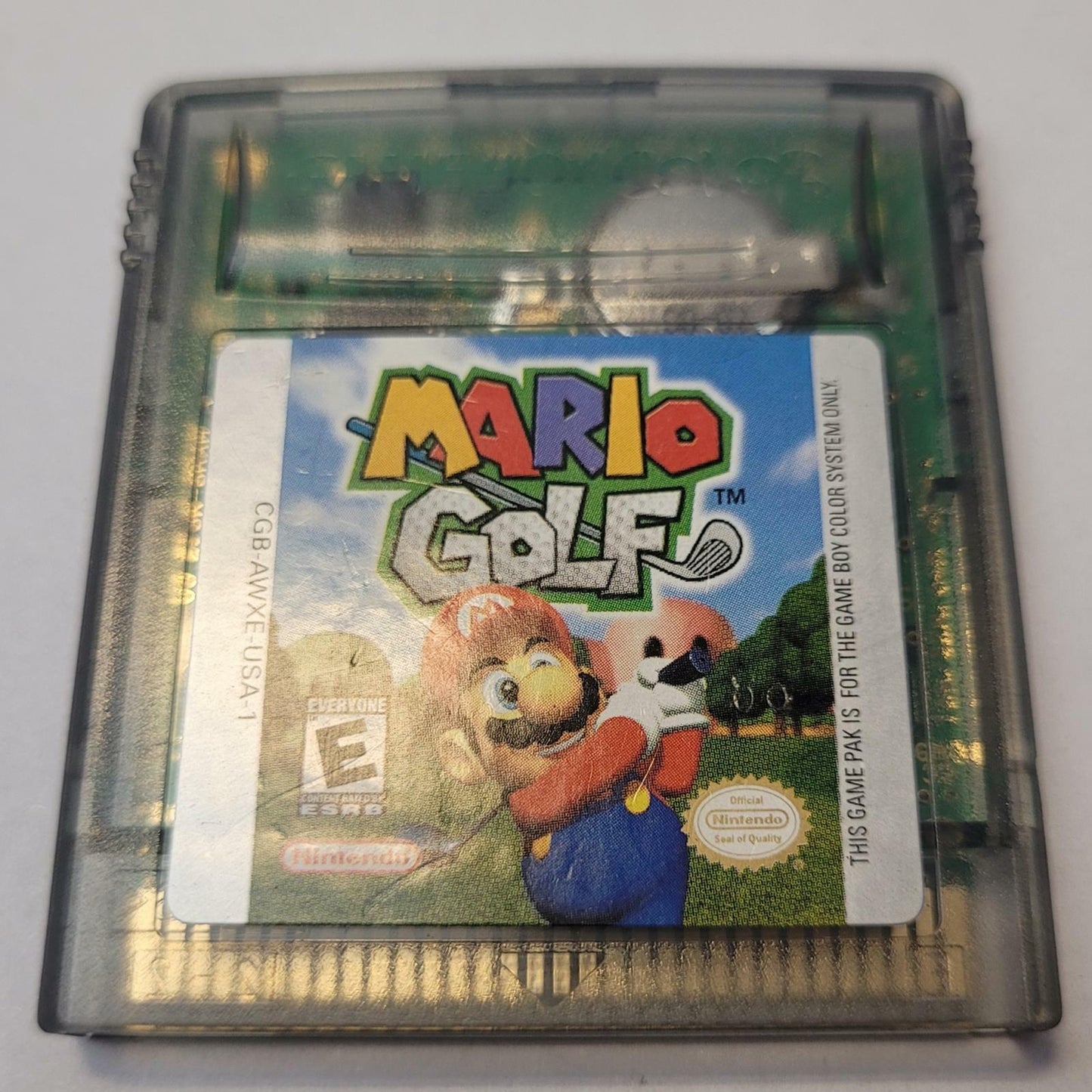 GameBoy Color Game: Mario Golf | Grade B
