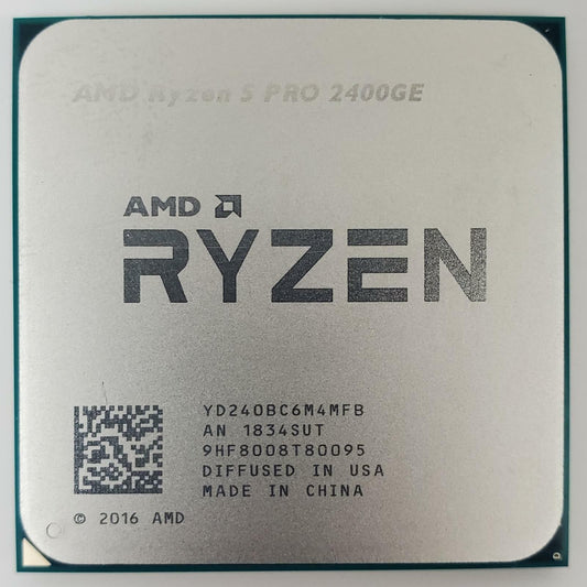 AMD Ryzen 5 Pro 2400GE 3.20GHz Processor | Grade A