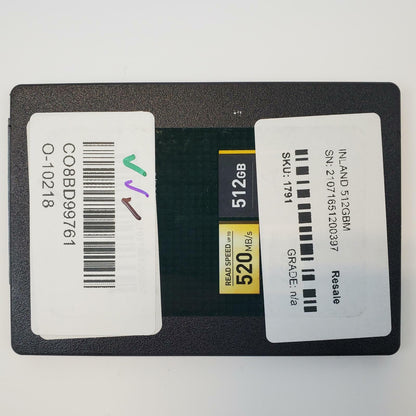Inland 512GBM 512GB 2.5" SATA Internal SSD | Grade A