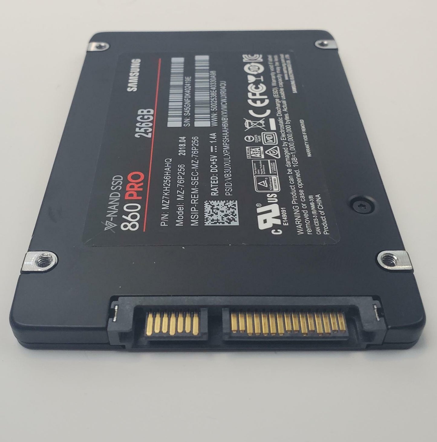 Samsung MZ-76P256 256GB 2.5" SATA Internal SSD | Grade A
