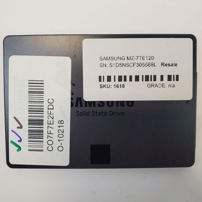 Samsung MZ-7TE120 120GB 2.5" SATA Internal SSD | Grade A