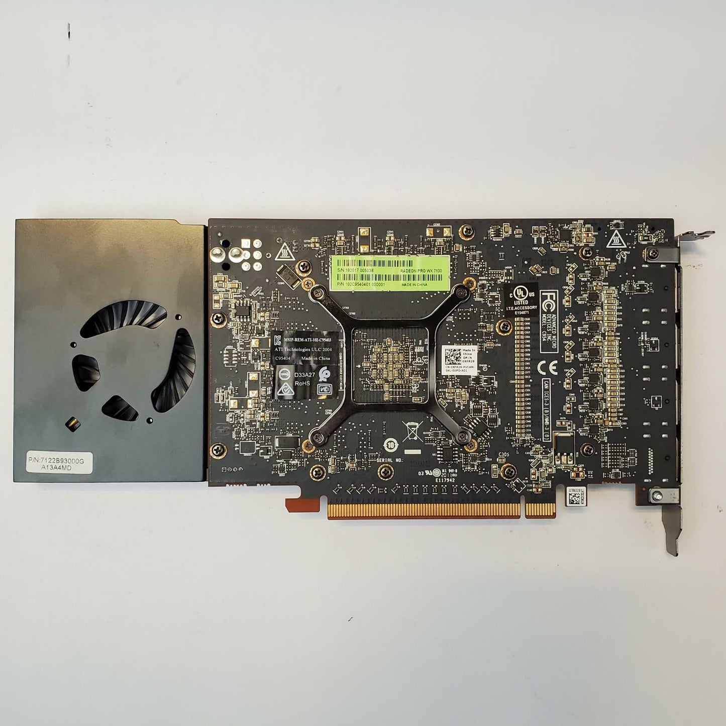 AMD RADEON PRO WX7100 8GB GDDR5 Graphics Card | Grade A