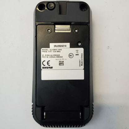 SHURE ULXD6/C Cardioid Wireless Boundary Microphone Transmitter | Grade B