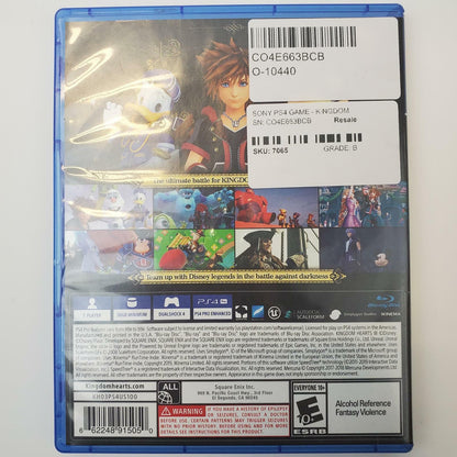 PlayStation 4 Game: Kingdom Hearts III | Grade B