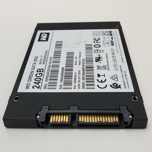 Western Digital WDS240G2G0A-00JH30 240GB 2.5" SATA Internal SSD | Grade A