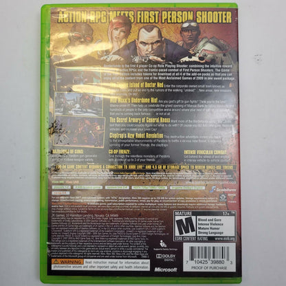 Xbox 360 Game: Borderlands Game of the Year Edition | Grade B