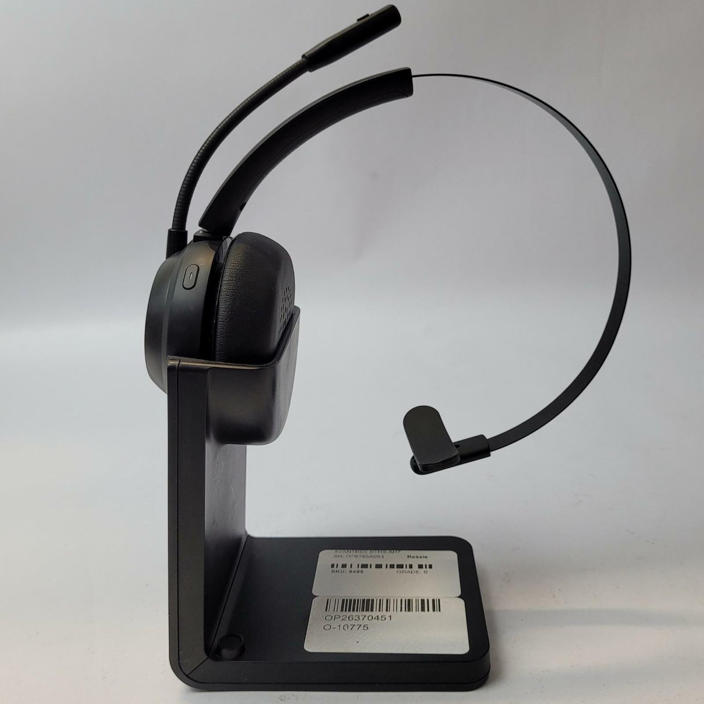 Avantree BTHS-AH7 Bluetooth Wireless Mono Headset + Charging Dock | Grade A