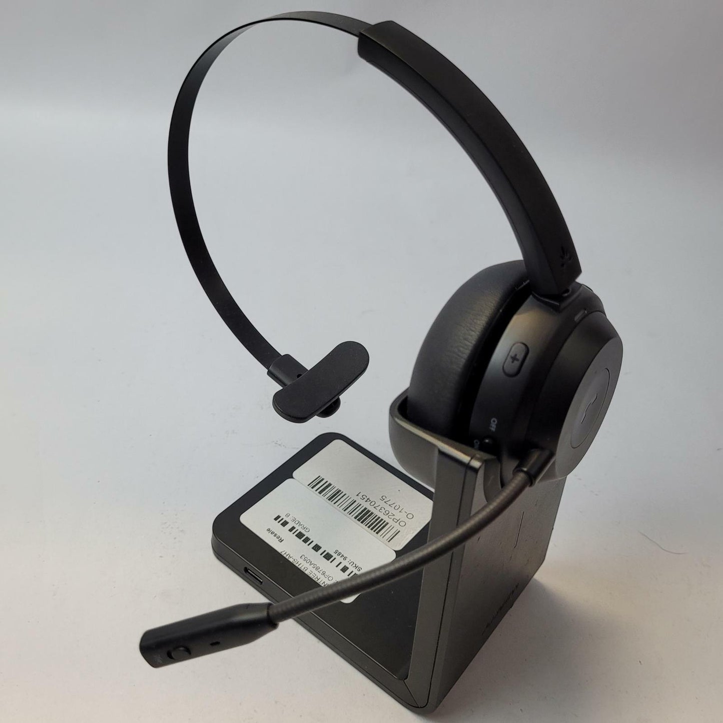 Avantree BTHS-AH7 Bluetooth Wireless Mono Headset + Charging Dock | Grade A