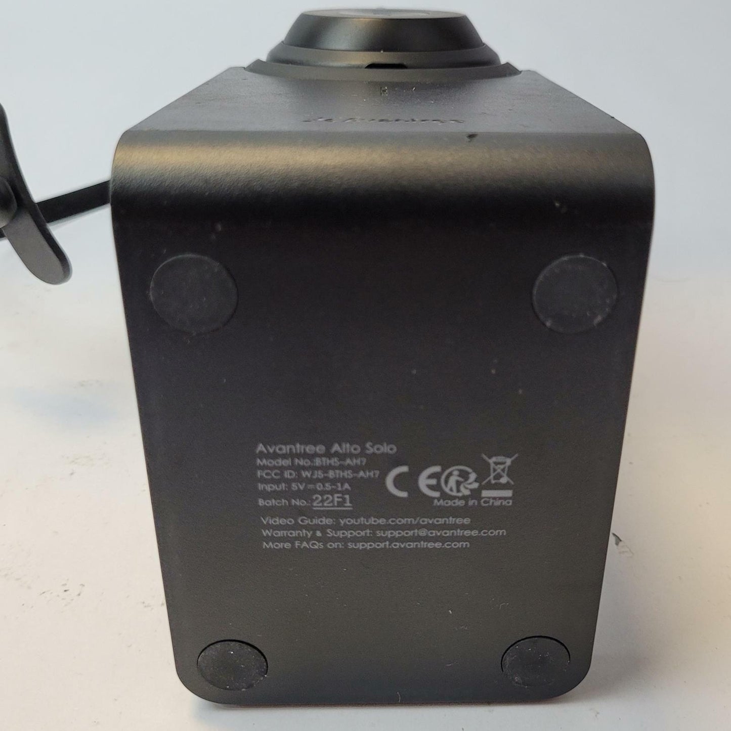 Avantree BTHS-AH7 Bluetooth Wireless Mono Headset + Charging Dock | Grade A