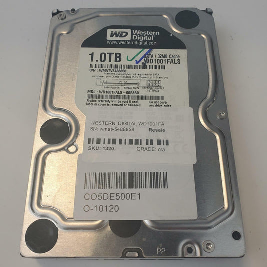 Western Digital WD1001FALS 1TB 3.5" SATA Internal HDD | Grade A | 10509