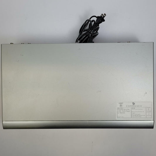 TOSHIBA SD-V392SU VCR/DVD Player w/ Remote | Grade B
