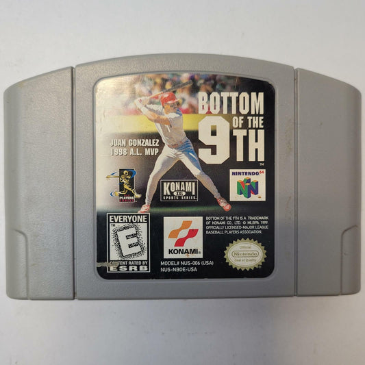 Nintendo 64 Game: Bottom of the 9th | Grade B