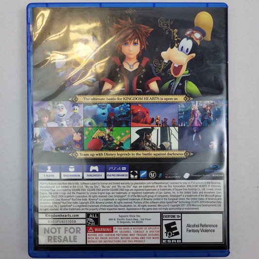 PS4 Game: Kingdom Hearts III | Grade B