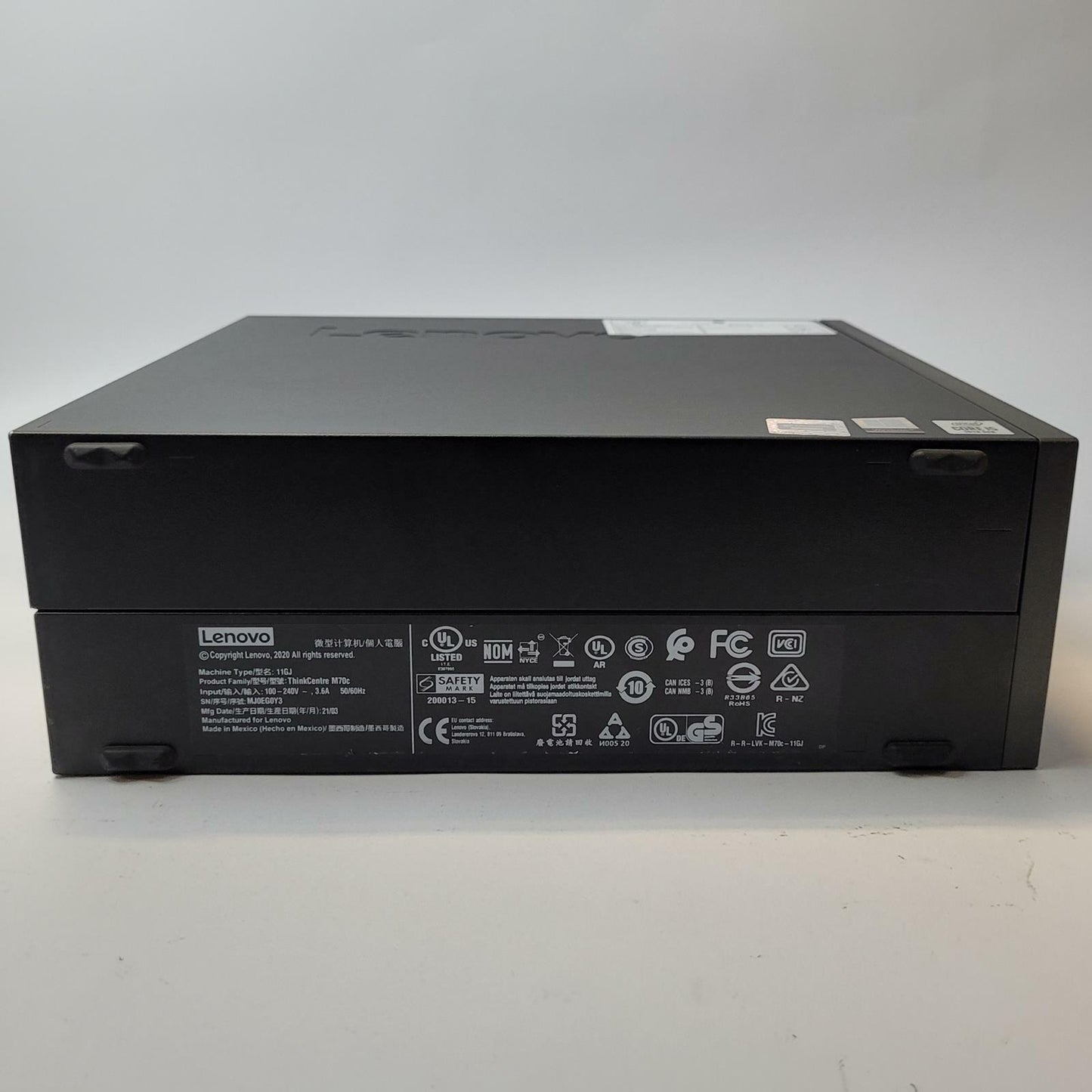 LENEVO THINKCENTRE M70C Windows 11 Home i5-10400 16GB RAM 512GB NVME | Grade B