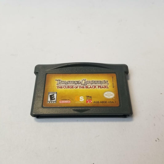 PIRATES OF THE CARIBBEAN THE CURSE OF THE BLACK PEARL GBA GAME | Grade  B