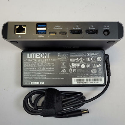 PLUGABLE TBT3-UDC1 Laptop Docking Station | Grade A