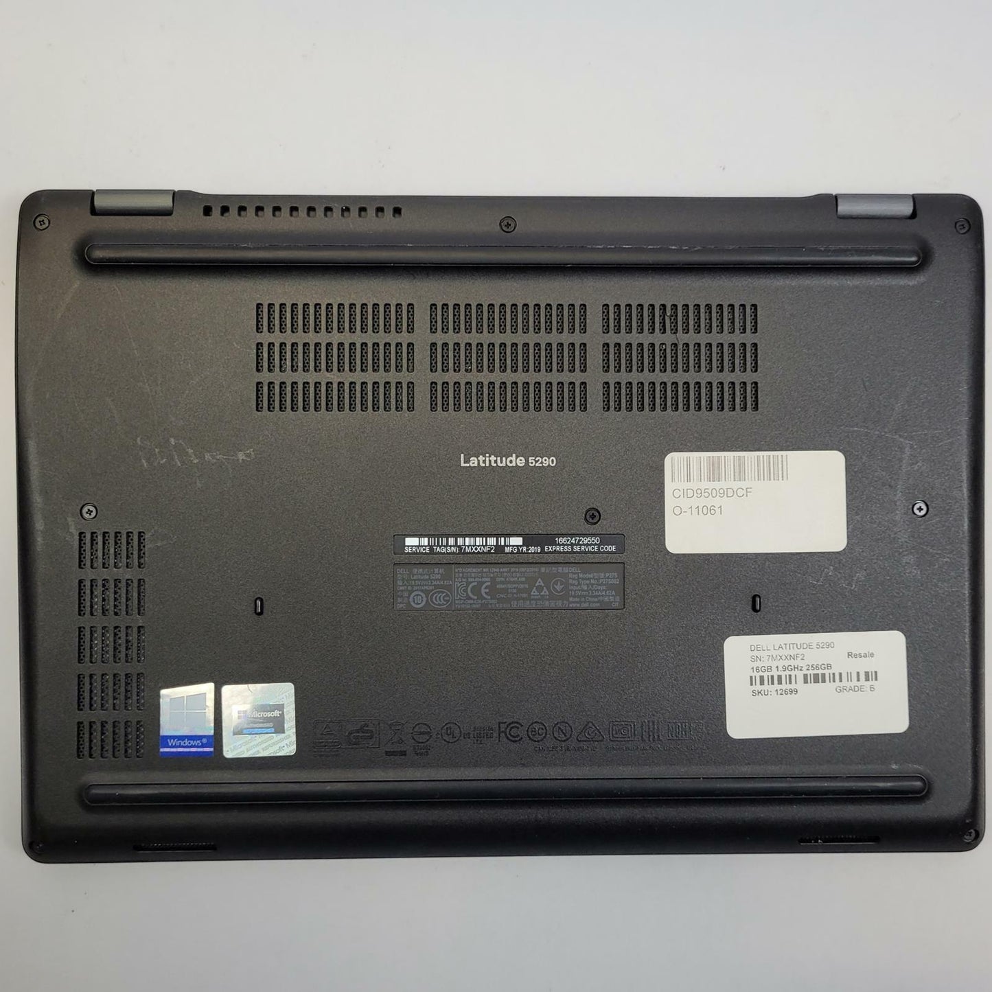 DELL LATITUDE 5290 Windows 11 Home i7-8650U 16GB RAM 256GB M.2 | Grade B