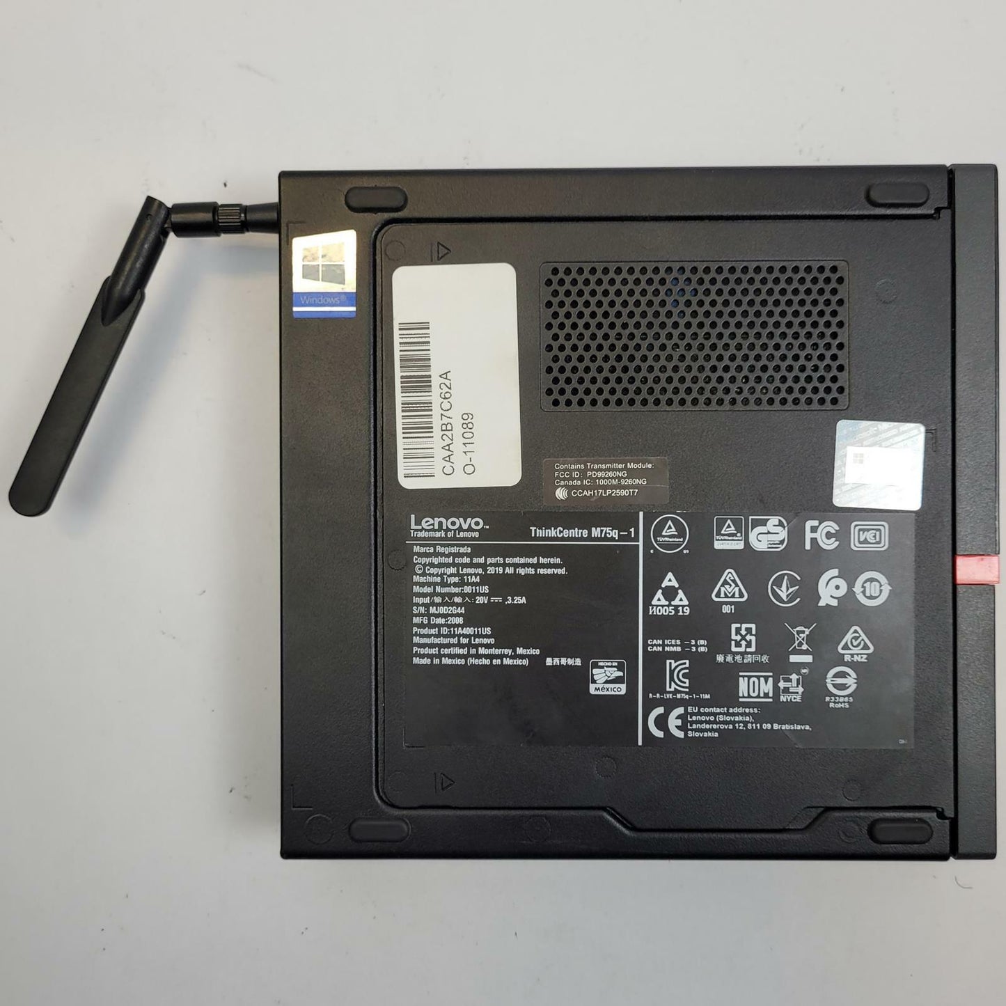 LENOVO THINKCENTRE M75Q-1 Win 11 Ryzen 3 Pro 3200GE 16GB RAM 256GB SSD | Grade B