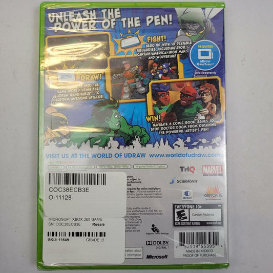 Xbox 360 Game: Marvel Super Hero Squad Comic Combat | Grade A