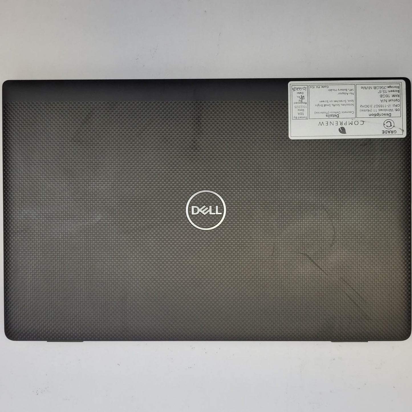 DELL LATITUDE 7520 Win 11 i7-1185G7 16GB RAM 256GB NVME | Grade C | 10721
