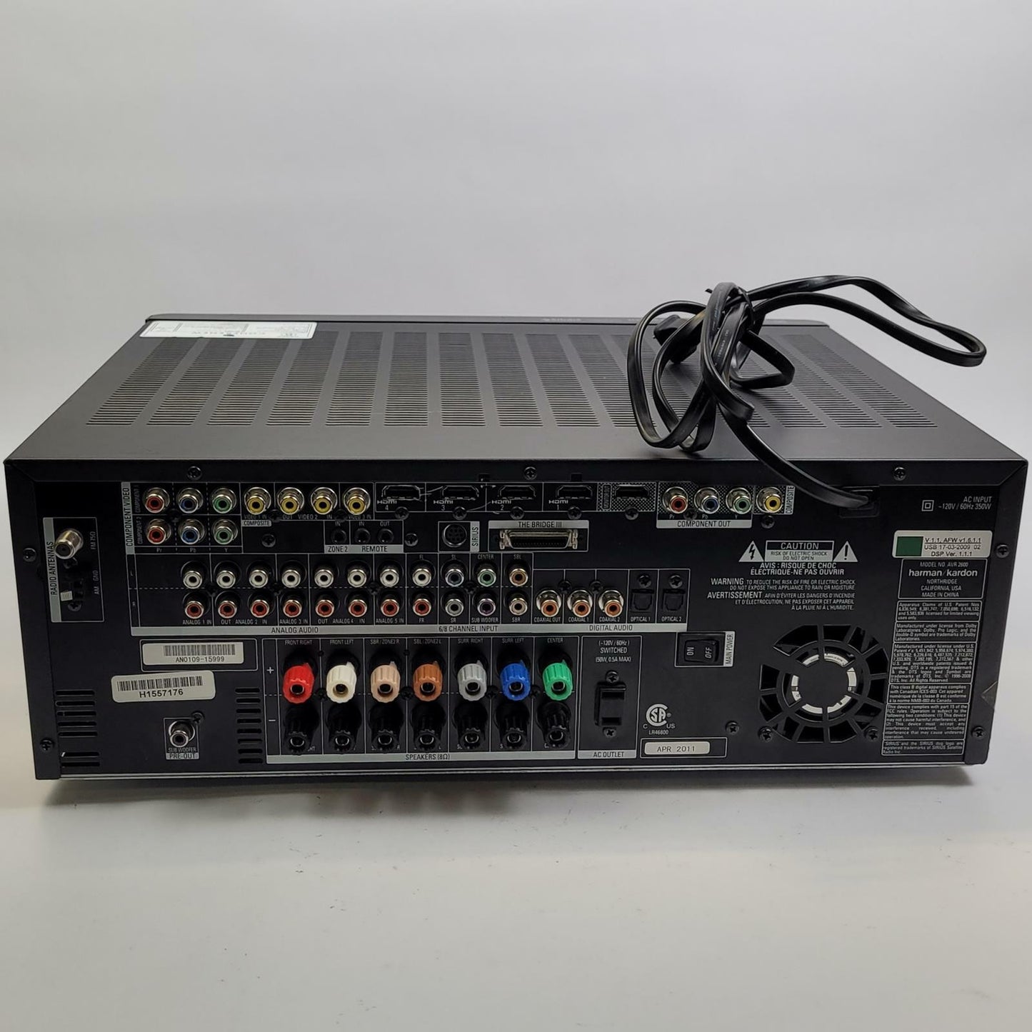 HARMAN/KARDON AVR-2600 7.1AV Surround Receiver | Grade B