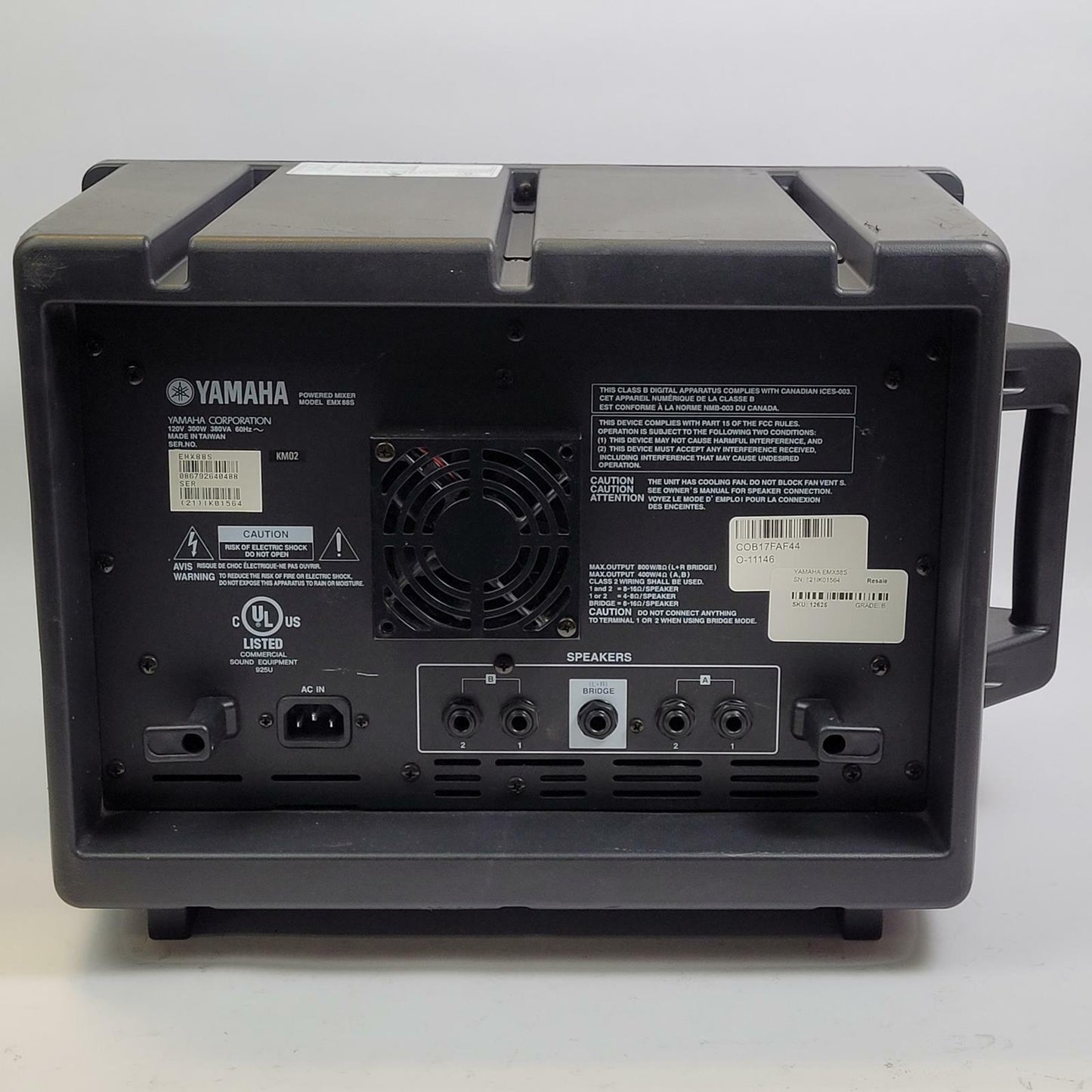 YAMAHA EMX88S Powered Mixer/Amplifier | Grade B