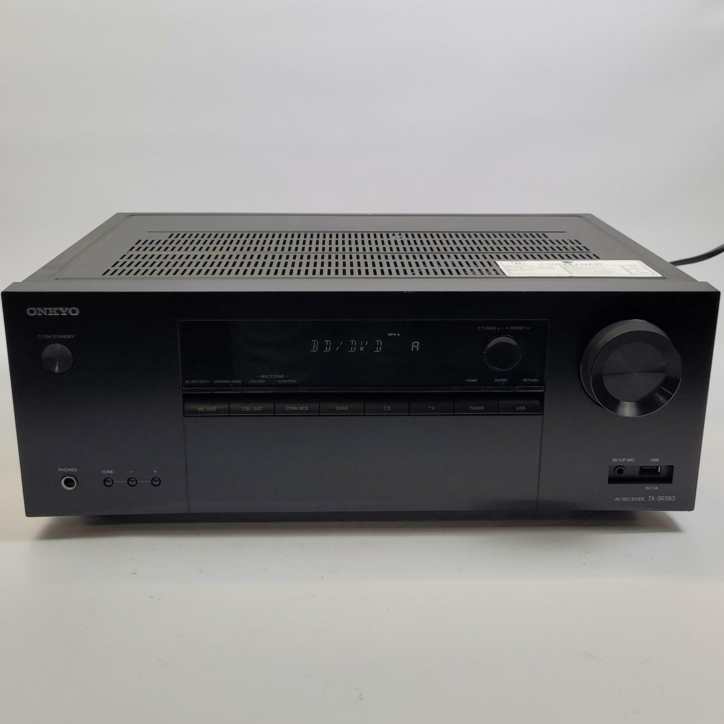 ONKYO TX-SR383 7.2 AV Surround Receiver | Grade B