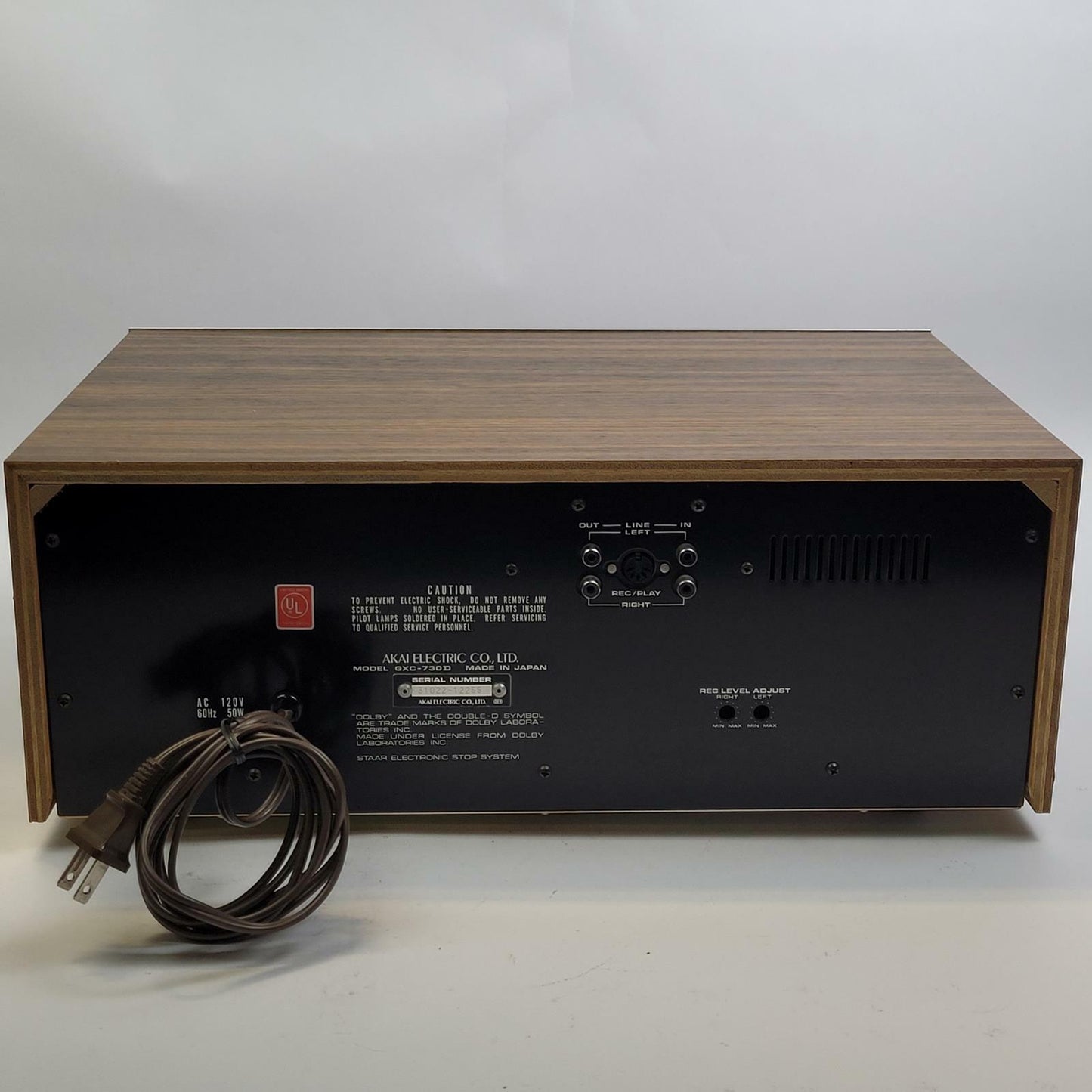 AKAI GXC-730D Auto-Reverse Cassette Deck | Grade A