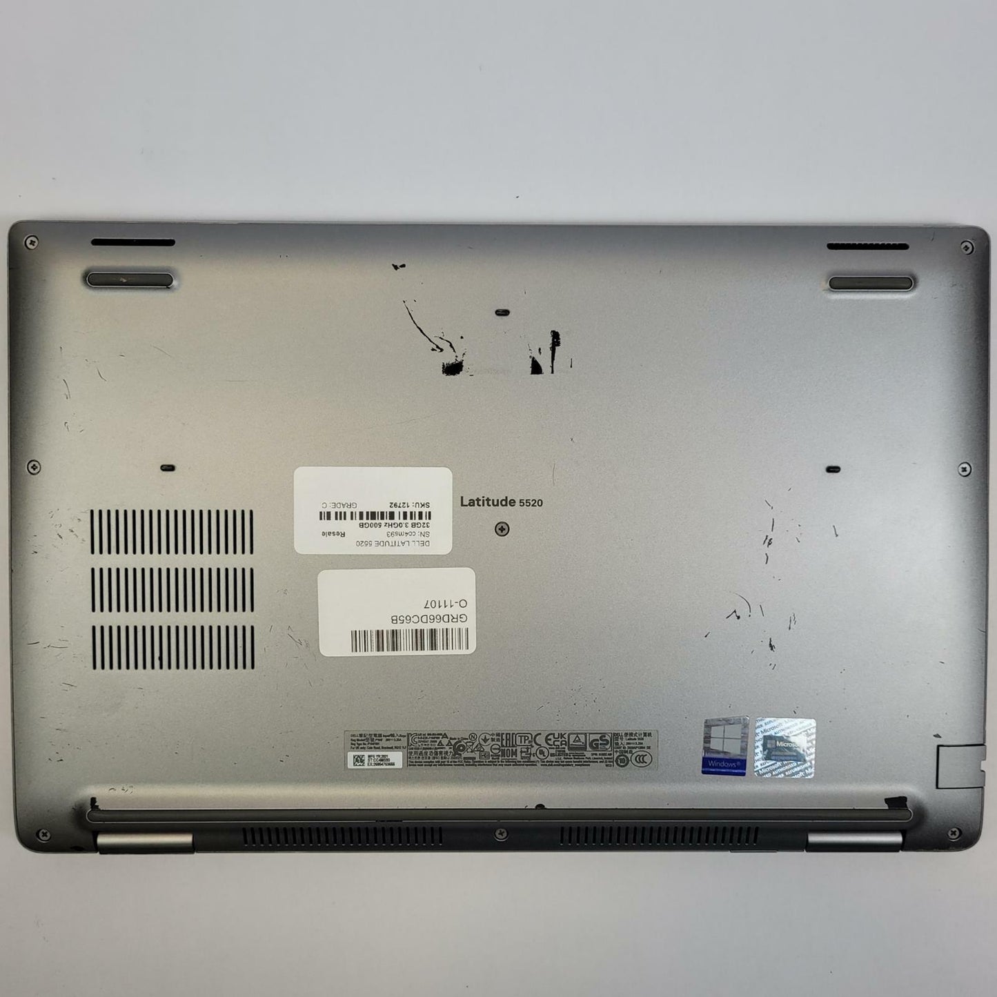 DELL LATITUDE 5520 Windows 11 Home i7-1185G7 32GB RAM 500GB NVME | Grade C |