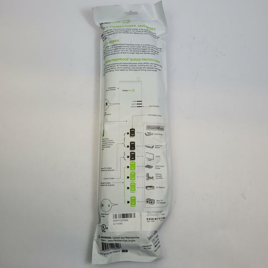 TRICKLE STAR TS1104 7 Outlet Power Strip | Grade A