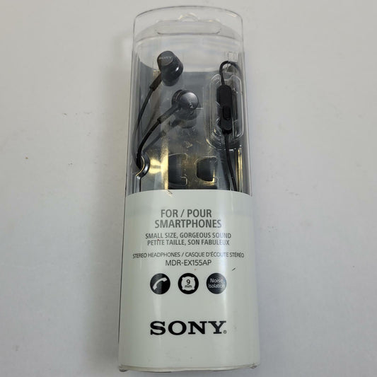 Sony MDR-EX155AP 3.5mm Wired Earbuds | Grade A