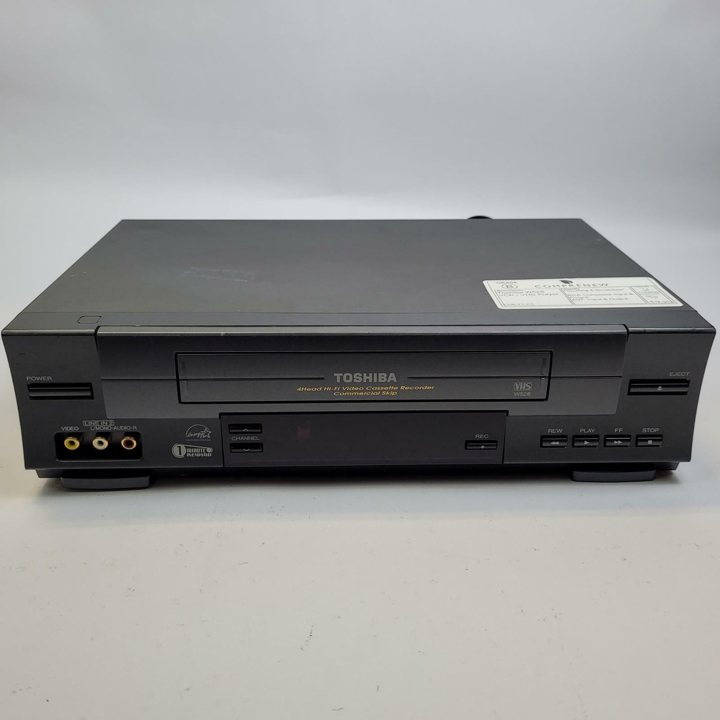 TOSHIBA W528 VCR/VHS Player | Grade B