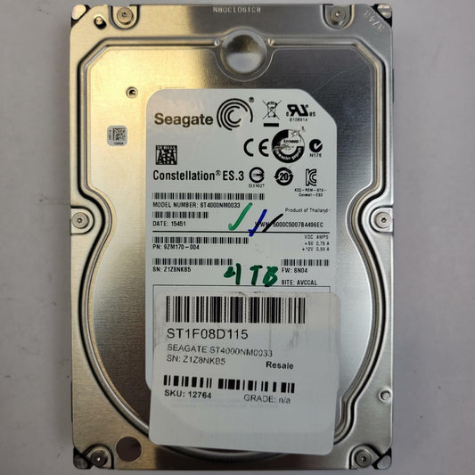 SEAGATE ST4000NM0033 4TB 3.5" SATA Internal HDD | Grade A
