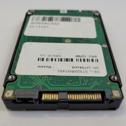 Seagate ST1000NX0453 1TB 2.5" SAS Internal HDD | Grade A