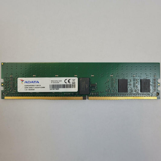 Assorted ADATA 8GB 2400T ECC REG DIMM DDR4 RAM | Grade A