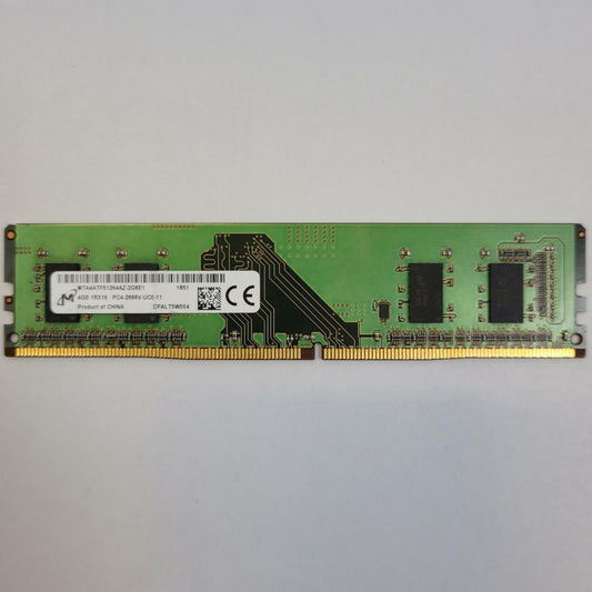 Assorted MICRON 4GB 2666V DIMM DDR4 RAM | Grade A