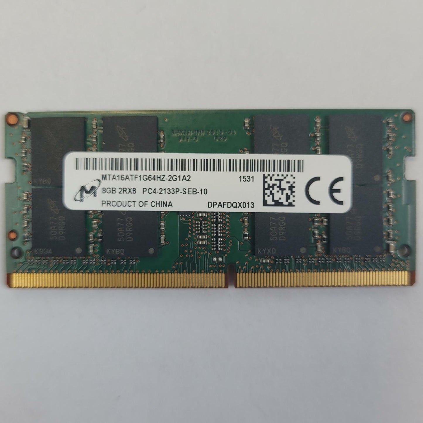 Assorted MICRON 8GB 2133P SO-DIMM DDR4 RAM | Grade A