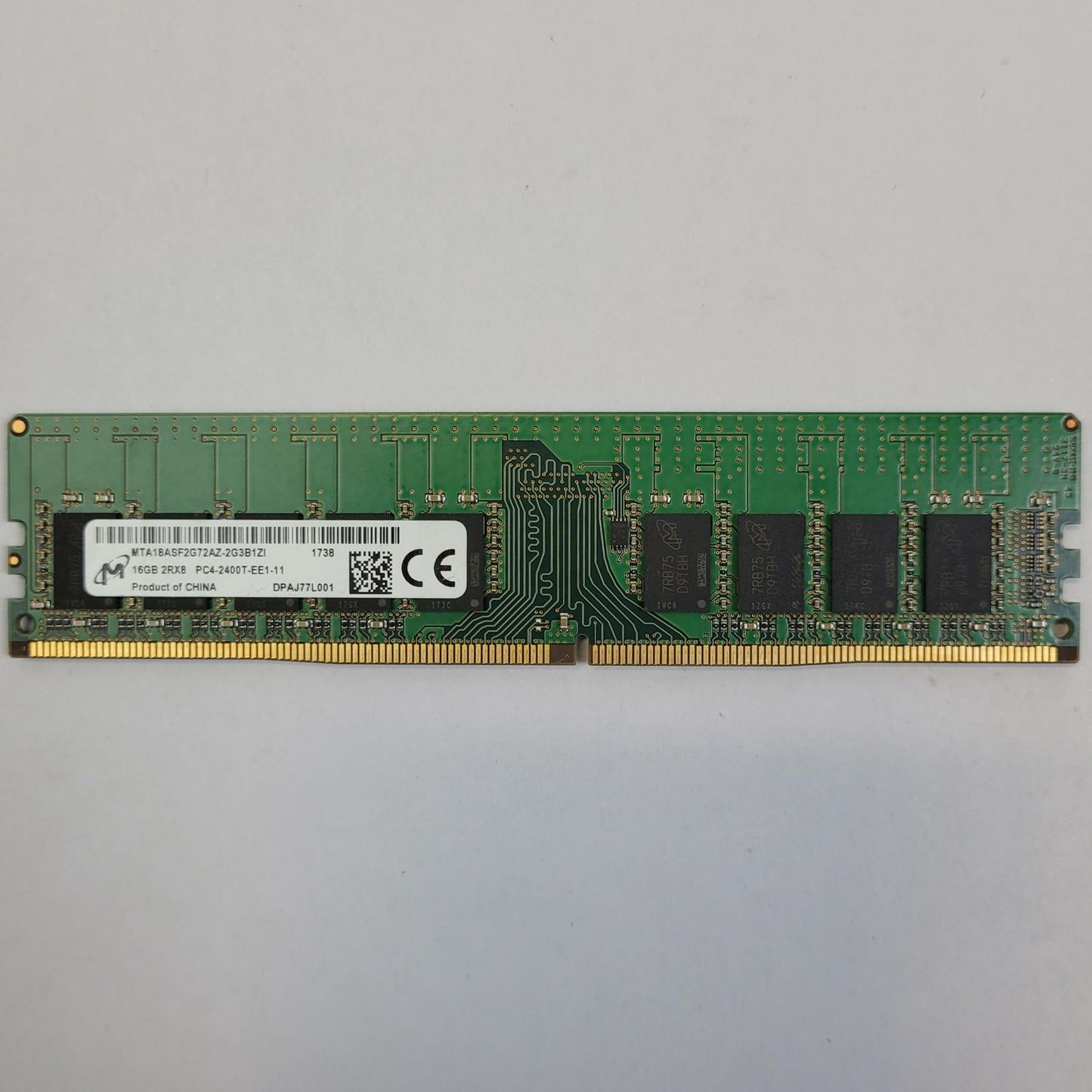 Assorted MICRON 16GB 2400T ECC DIMM DDR4 RAM | Grade A