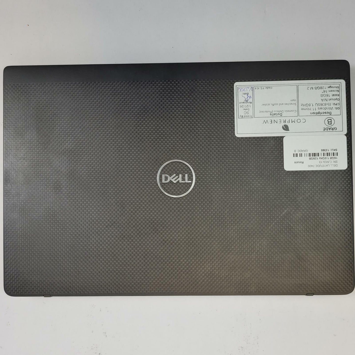 DELL LATITUDE 7400 Windows 11 Home i5-8365U 16GB RAM 128GB M.2 | Grade B