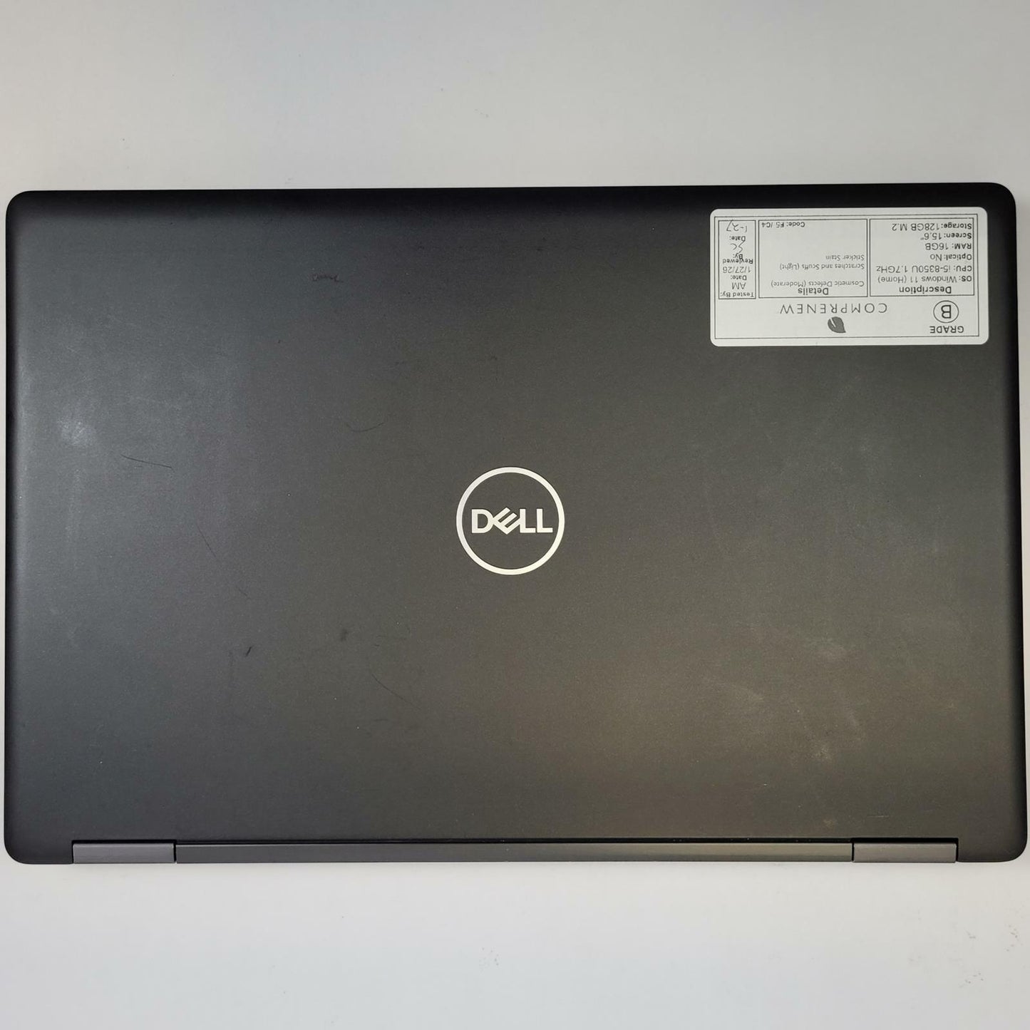 DELL LATITUDE 5590 Win 11 i5-8350U 16GB RAM 128GB M.2 | Grade B | 13363